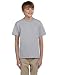 FOL 3930B Youth Heavy Cotton T-Shirt, Athletic Heather, Large