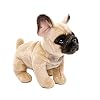 Uni-Toys – Franse bulldog (beige) – 27 cm (lengte) – pluche hond, hong, huisdier – pluche dier, knuffeldier