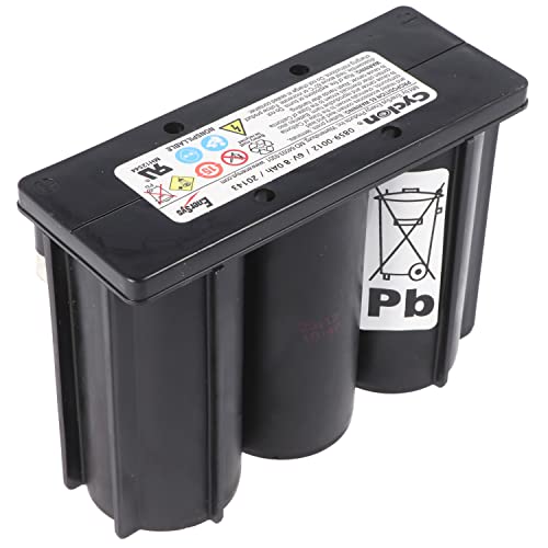 Batteria al piombo Cyclon Monoblock 8.0-6 6.0 Volt 8.000 mAh con connettori Faston da 6.3 mm 0859-0012