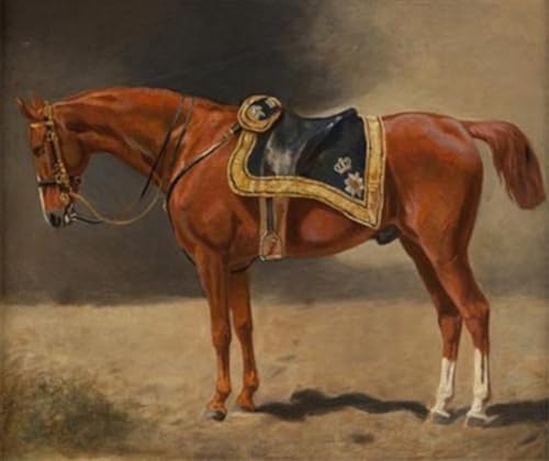 Pintura decorativa Ernest Crofts el cargador de Eduardo VII, cuadro arte pared 60x90cm
