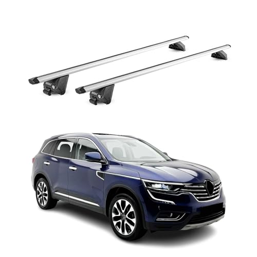 OMAC Dachträger für Renault Koleos 2016-2024 Silber Aluminium
