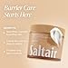 Saltair Multi-Lipid Body Butter - Rich, Nourishing Hydrating Body Cream with Ceramide Complex, Coconut Oil, Shea Butter, and Sea Buckthorn. Moisturizing Dry Skin Care. 10oz Jar - Santal Bloom