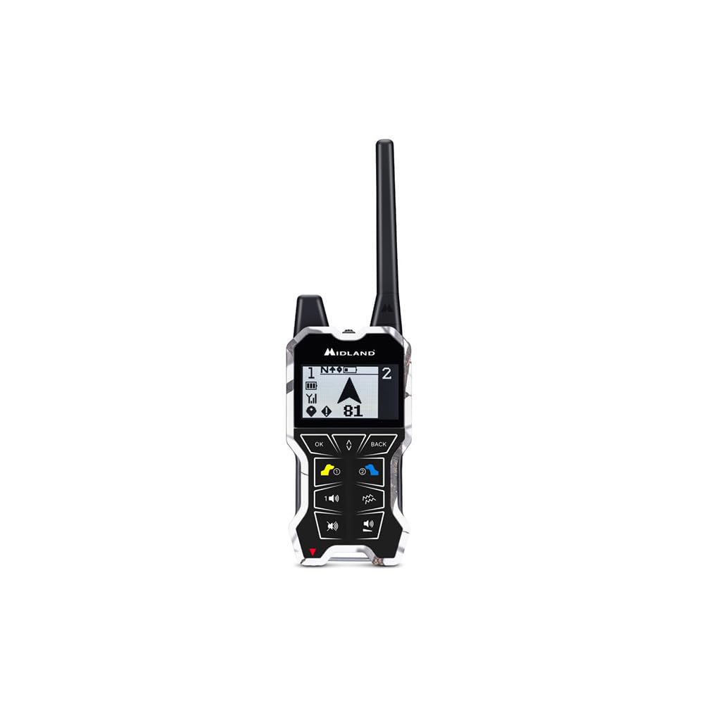 Beeper One GPS - Localizzatore per Cani - Copertura fino a 2,5 Km - Avviso con Vibrazione - Visualizzazione della distanza e posizione - Telecomando con ampio display - Localizzatore acustico