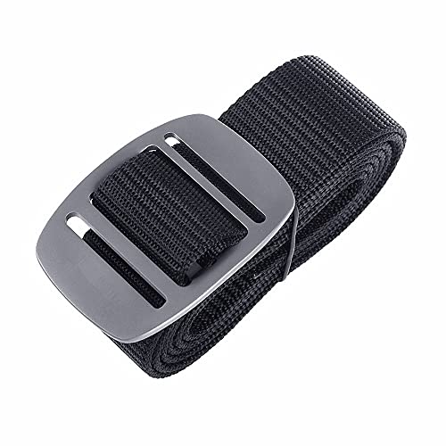 Titanium Buckle Tactical Belt Nylon Belt for Men Adjustable Military Webbing Belt Strap with Nickel Free Titanium Buckle3