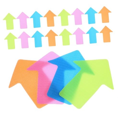 Gogogmee 24Pcs Carpet Markers for Home Non Slip Spot Dots for Classroom Use Versatile Portable Floor Markers for Basketball Soccer Tennis and Agility Drills