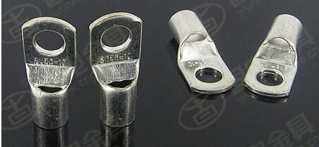 Davitu 50pcs SC6-6+50pcs SC25-8+50pcs SC35-8+50pcs SC50-10 Customized order Tinned Copper Cable lugs