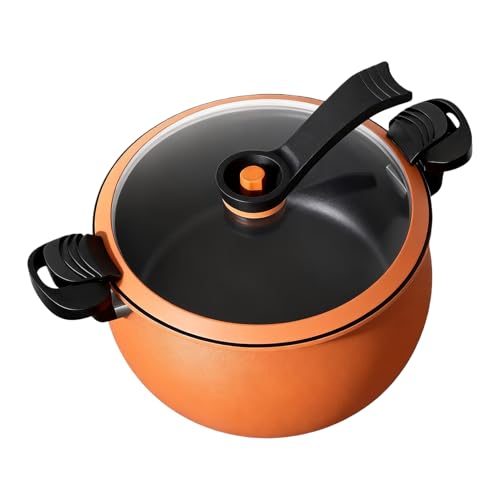 Olla Rápida - Accesorios De Cocina Multifunción Antiadherentes De Gran Capacidad,Olla Express De Hierro Fundido,para Conservas Cocina al Vapor Arroz Legumbres Hogar Fiestas Halloween Celebraciones