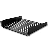 StarTech.com 2U Server Rack Schap - Universele Geventileerde Rack Mount Cantilever Shelf voor 19"...