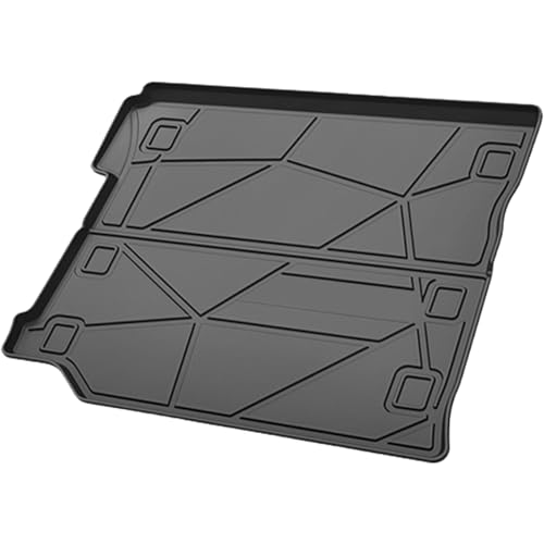 HEROFFIX Cargo Liner Rear Trunk Mat Trunk Cargo Luggage Boot Tray Mat for Jeep Wrangler 2018-2024 Fit for with Speaker Models Not for Jeep Wrangler JK