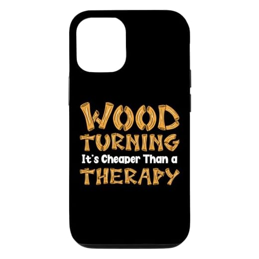 Coque pour iPhone 15 Pro Tournage du bois moins cher qu'une thérapie Travail du bois