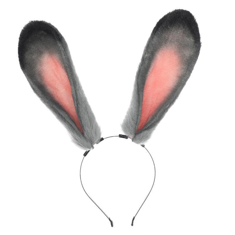 Serre-tête oreilles de lapin léger et portable accessoire cosplay