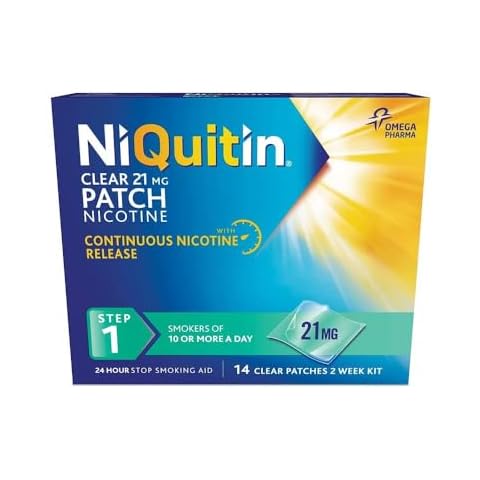 NiQuitin 21 mg Nicotine Patch - 2 Weeks Treatment Cover