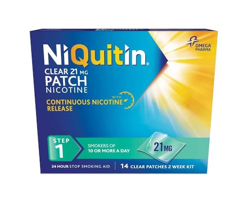 NiQuitin 21 mg Nicotine Patches - Step 1
