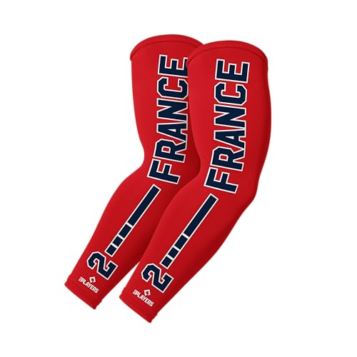 2-Pack Compression Arm Sleeves | MLB Players Baseball | Sports Sleeve