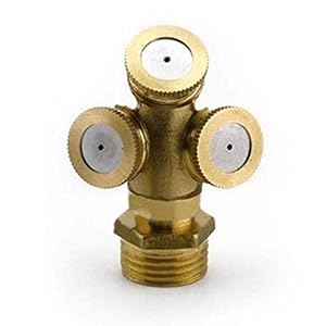 Spray 1/2 nevelsproeier tuinirrigatiesysteem gazonsproeier stofverzamelaar Voor werfwawn onkruid planten (Color : C)