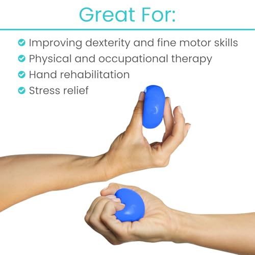 Vive Therapy Putty For Adults, For Hand Therapy (2 Pack) - Occupational Sensory Stress Relief Tools - for Physical Exercise, Finger Pain, Grip Strength, Rehab, Arthritis, Forearms, Fidgeting, Motor Skills - Image 6