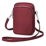 ☎ Hochwertiger Material: Handytasche aus hochwertigem Nylon, weiches Handgefühl, glatte Reißverschlüsse. Müssen Sie sich nicht über regnerische Tage im Freien sorgen.