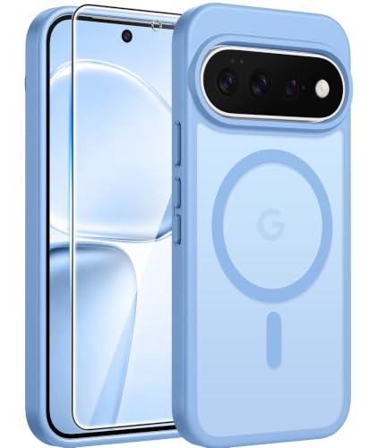Image of FNTCASE for Google Pixel 11 Pro XL Case Light Blue: Compatible with MagSafe