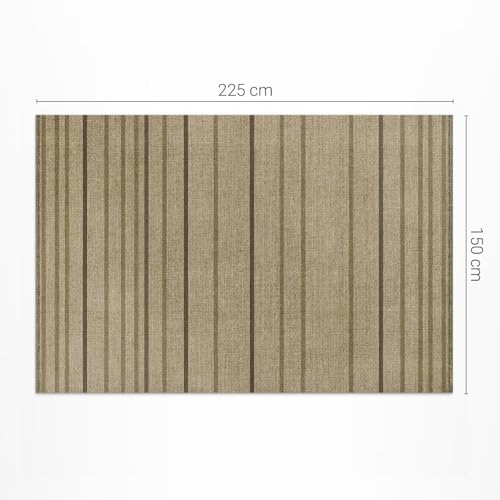 Tapis vinyle 150x225 cm grand format PVC deco maison rectangulaire
