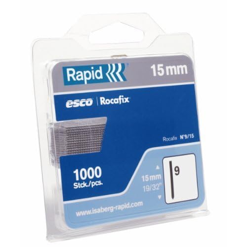 Clavos Brad No.9 de Acero Galvanizado Rapid, Longitud 15 mm, 1000 Piezas miniatura 4
