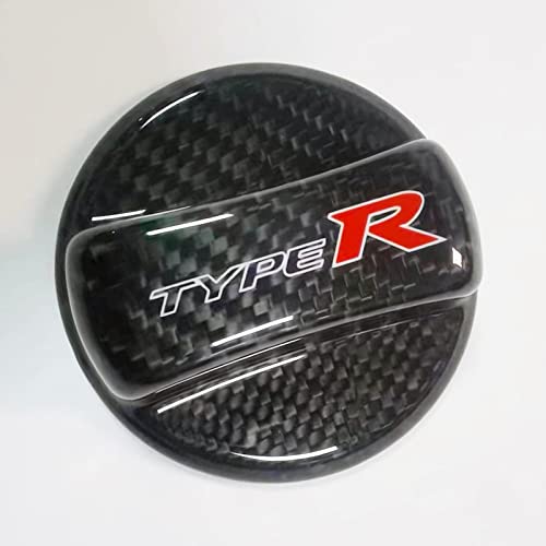 HNCS TYPE R ホンダ カーボンファイバーフューエルキャップオーナメント アスコート インサイト アヴァンシア インテグラ エアウェイブ クロス シティ シビックタイプR ジャズ H-RV CR-V CR-X オイルキャップ フューエルキャップ (