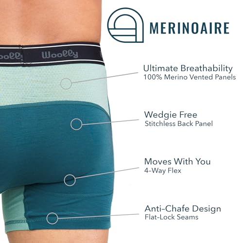 Image of Men's Merino Boxers By Woolly | RWS Certified | Soft, Stink Free, Seattle Designed