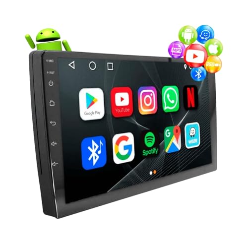 Central Multimidia 7pol 2Din 2GB 32GB Android 12 Carplay Android Auto