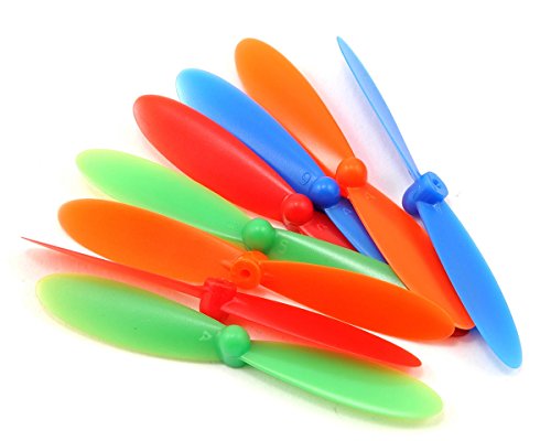 Traxxas Rotor Blade Set, (2)Red,(2)Blue,(2)Grn,(2)Org:QR-1