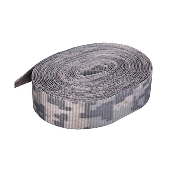 Sandax 4er-Set Spanngurte mit Ratsche grÃ¼n-Camouflage, Zurrgurte belastbar bis 900kg, nach DIN EN 12195-2, LÃ¤nge 6m, Breite 25mm, hochwertige Einteilige Ratschengurte/Ratschenspanngurte, Zurrgurt Set – Bild 5