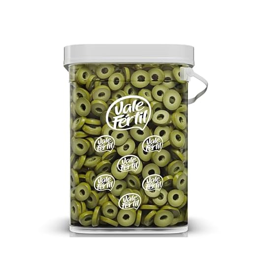 Azeitona Verde em Conserva Fatiada Vale Fértil Balde 1,8kg