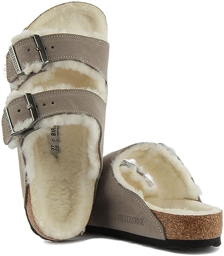 Image of Birkenstock womens Arizona Shearling