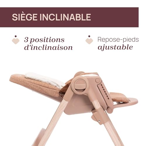 Chaise haute gain de place pliage compact idéale pour petits espaces - 5