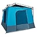 vidaXL Large Family Camping Tent for 6 People Waterproof with Zipper Closure and Fire Resistant Features Blue Outdoor Shelter Weatherproof Recreational Temporary Cover Gear Breathable