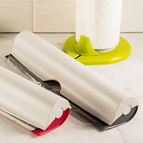 Hutzler – Dispensador de embrulho recarregável 3898GR, Cinza, 13