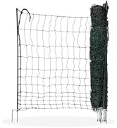 horizont Geflügelnetz Easy, Doppelspitze 25 m 120 cm hoch, Alles ohne Strom, mobiler Hühnerzaun, ...