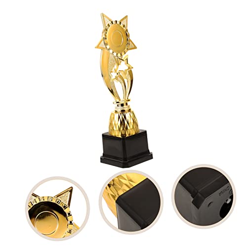 Amosfun 2 Pçs Decoração De Aniversário Esportivo Troféu Da Academia Prêmio Estrela Copos De Celebraç