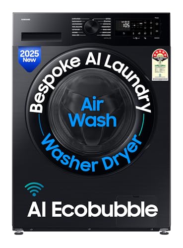 Samsung 12 kg (Wash) / 7 kg (Dry), 5 Star, AI EcoBubble, AI ...