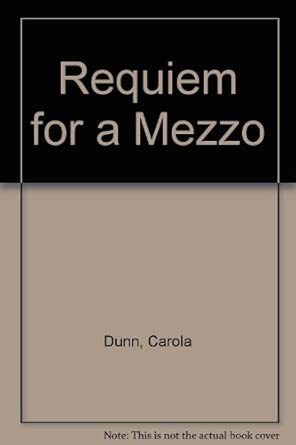 Requiem For A Mezzo Large type / Large print Edition book cover