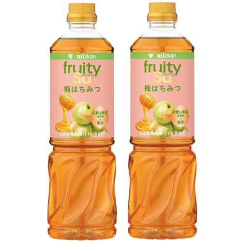ミツカン 業務用 フルーティス 黒酢 梅はちみつ 1000ml×2本 (6倍濃縮タイプ) [ 飲むお酢 ]