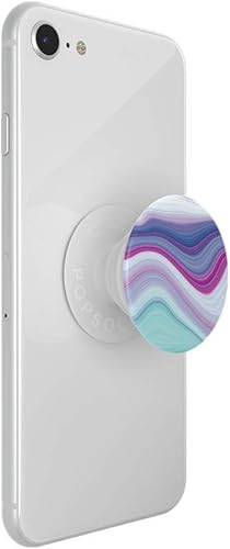 Vista 26 de PopSockets - Agarre para teléfono con soporte expandible, agarre adhesivo, color dorado Prana Negro
