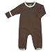 Baby Soy Soft Footie (6-12 Months, Chocolate)