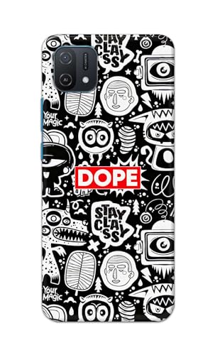 Image of Printed Hard Back Cover Case for Oppo A16e Back Cover (Mixed Cartoons) -1111