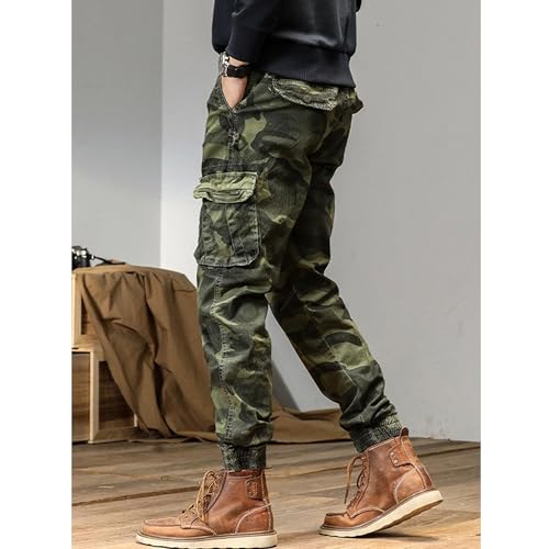 Men's Casual Slim Fit Cargo Pants Daily Work Athletic Trousers Outdoor Fashion Streetwear Hiking Pant3