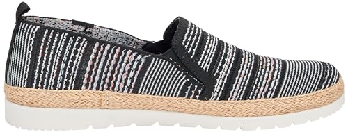 Skechers Women's SkechersSports Shoes, Trainers, Black and Multi Engineered Knit, 7 US