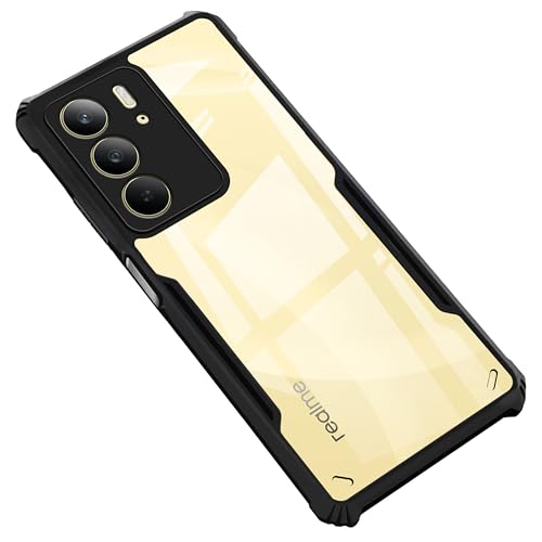 Image of Zapcase Back Case Cover for Realme C75 5G| Compatible for Realme C75 5GBack Case Cover | Clear Case with Camera Protection | (TPU + PC | Matte Black)