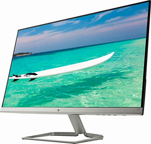 Image of HP 27 inch Widescreen IPS LED Full HD (1920x1080) Monitor, 5ms Response Time, 10,000,000:1 Contrast Ratio, FreeSync, 2X HDMI and 1x VGA Input, 178░ View Angle, 75Hz Refresh Rate, Natural Silver
