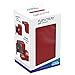 Ultimate Guard 80+ Flip n Tray XenoSkin Deck & Dice Case Protector Red