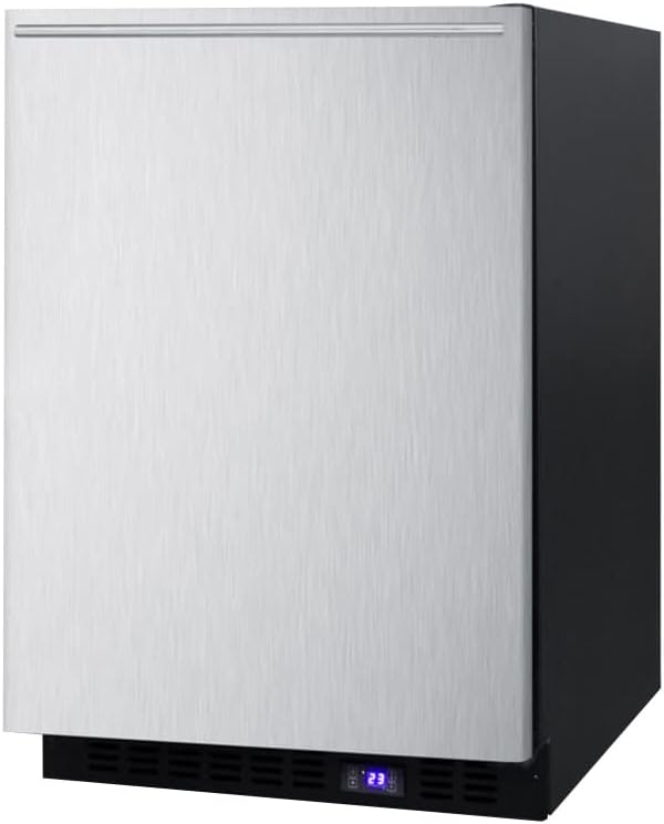 Summit SCFF53BXSSHHIM Under Counter Upright Freezer, Stainless-Steel