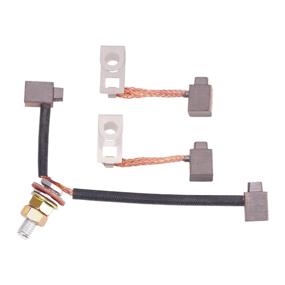 Kit de balais de charbon de moteur de générateur de démarreur de moto, Compatible avec 32-098-01 32-098-01S 32-098-03 32-098-03S 32-098-04 32-098-04S
