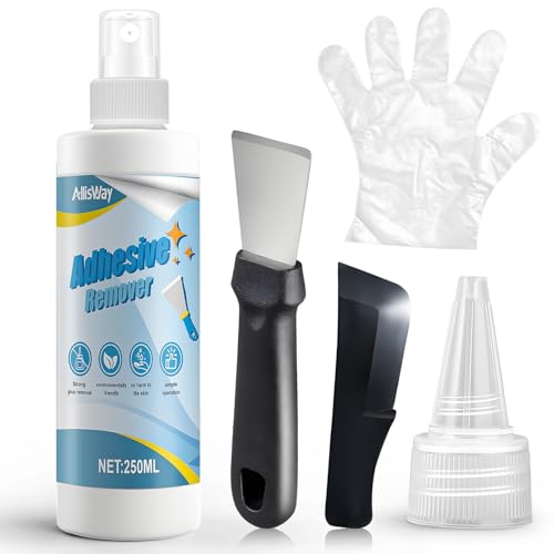 Rimuovi Colla E Etichette - Kit 100ml Con Raschietto Per Residui Adesivi Da Auto E Superfici - Foto 7